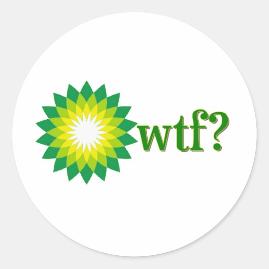 BP油流出WTF ラウンドシール (正面)
