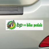bp =バイクの花びら バンパーステッカー (車上)