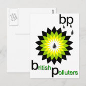 BP:英国汚染者 ポストカード (正面/裏面)