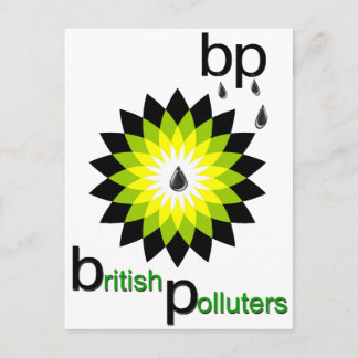 BP:英国汚染者 ポストカード