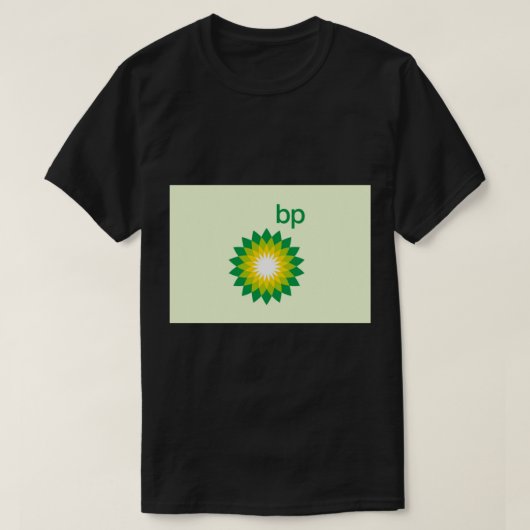 Bp（英国石油）マスク Tシャツ (デザイン正面)