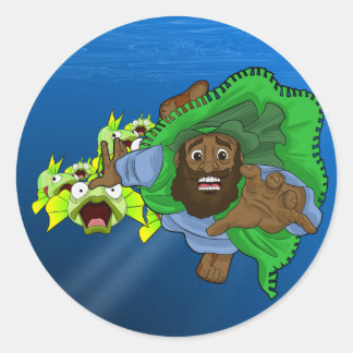 BPAクラシック丸「魚に呑み込む」 ラウンドシール