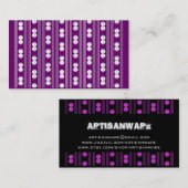 bpcのArtisanwareの金ゴールドのビジネスまたはプロフィールカード 名刺 (正面/裏面)