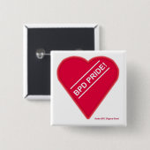 BPDのプライドボタン 缶バッジ (正面&裏面)