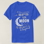BPD認識度境界線 Tシャツ (デザイン正面)