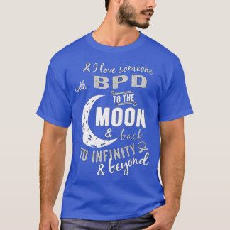 BPD認識度境界線 Tシャツ