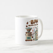 BPM – Beans Per Minute – Producer Kaffee コーヒーマグカップ (正面右)