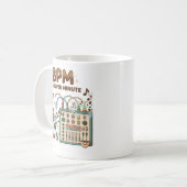 BPM – Beans Per Minute – Producer Kaffee コーヒーマグカップ (正面左)