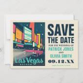 <bpt i="2"/>セーブザデート<ept i="1"/>|ネバダ州ラスベガス マグネット招待状 (正面)