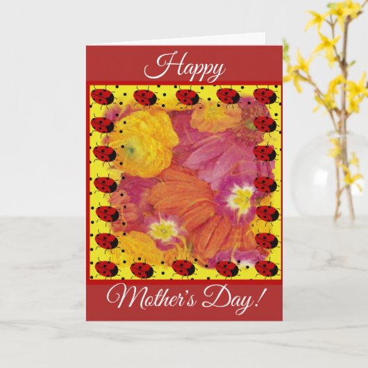 <bpt i="2"/>母の日<ept i="3"/> カード (黄色い花)