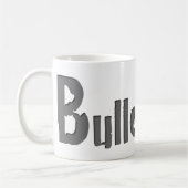 BPTRの灰色および赤いタイトルのロゴのマグ コーヒーマグカップ (左)