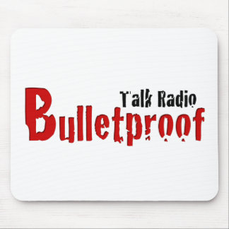 BPTRの赤くおよび黒いタイトルのロゴのマウスパッド マウスパッド