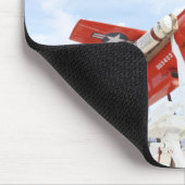 BQM-74E Chukarドローンの発売準備完了 マウスパッド (コーナー)