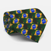 BRのブラジルのブラジル人の旗 ネクタイ (ロール)