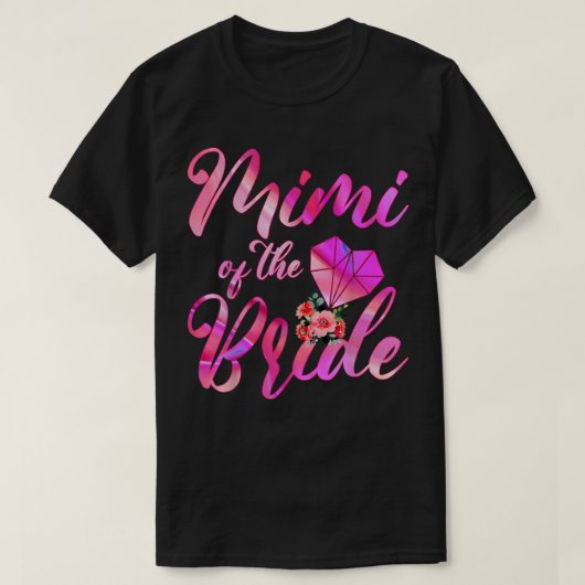 Brの結婚Mimi花嫁からのおばあちゃんへの贈り物 Tシャツ (デザイン正面)