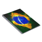 BRブラジル国旗 ノートブック (右側)