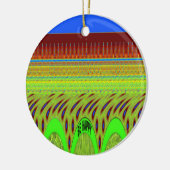 Br Happyいい日を過ごす セラミックオーナメント (左)