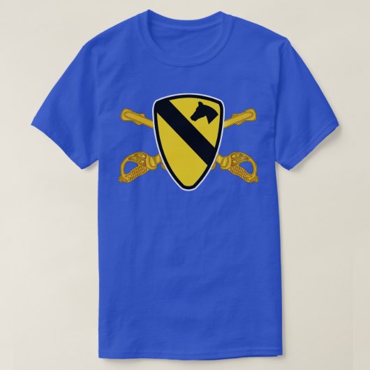Br X付き第1騎兵部門SSI Tシャツ (デザイン正面)