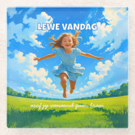 BRAAI Meme Afrikaans Saffa Expat Afrikaanse Humor ガラスコースター