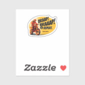 Braap Braaap And Repeat Dirt Bike Sticker シール (シート)