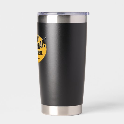Braap Braaap & Repeat Dirt Bike Travel Mug 保温保冷タンブラー (左面)