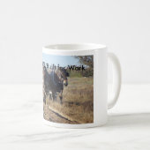 Brabantsのベルギーのばん馬 コーヒーマグカップ (正面右)