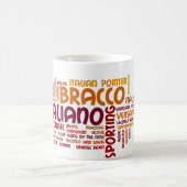 Bracco Italiano コーヒーマグカップ (中央)
