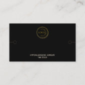 Bracelet Display Black with logo Jewelry Display 名刺 (正面)