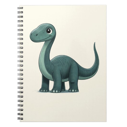 Brachiosaurus – Kammli's Freunde Dino Notizbuch ノートブック (正面)