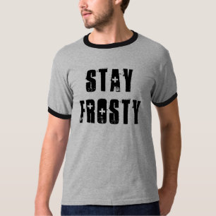 Bradは霜の降りたな~の滞在を言います Tシャツ