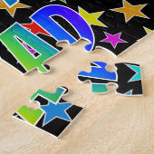 「BRAD」名、おもしろい「ハッピーバースデー」 ジグソーパズル (側面)