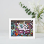 Brad Hinesによるモントレアルグラフィティフォトポストカード ポストカード (スタンド正面)