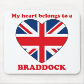 Braddock マウスパッド (正面)