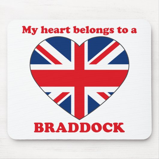 Braddock マウスパッド (正面)