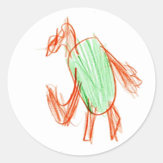 Braden ：サークルステッカー ラウンドシール (正面)