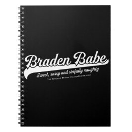 Braden Babe 6.5インチx 8.75インチノートブック ノートブック