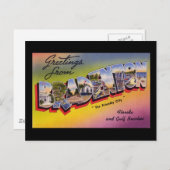 Bradenton Floridaからの挨拶 ポストカード (正面/裏面)