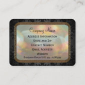 Bradfordshire Lolaのエレガントな美容師 名刺 (裏面)