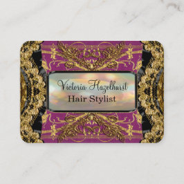 Bradfordshire Lolaのエレガントな美容師 名刺