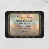 Bradfordshire Lolaのエレガントな美容師 名刺 (裏面)