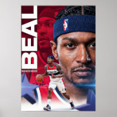  Bradley Beal | Washington Wizards All-Star Poster ポスター (正面)