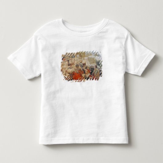 Bradshawのマンチェスター(1642年)の防衛 トドラーTシャツ (正面)