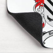 BRADSHAWの家紋- BRADSHAWの紋章付き外衣 マウスパッド (コーナー)