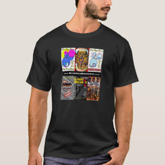 BradsMoviesデザインオンザブラック Tシャツ