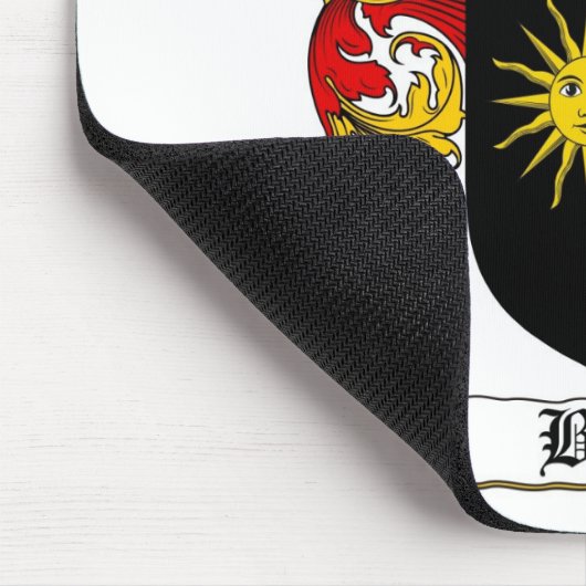 BRADYの家紋- BRADYの紋章付き外衣 マウスパッド (コーナー)