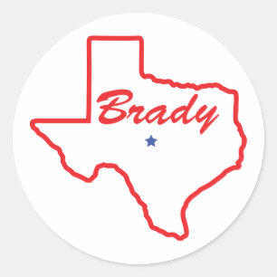 Brady -テキサス州 ラウンドシール