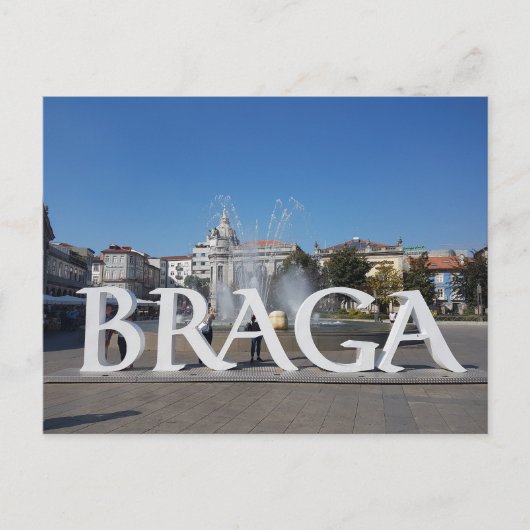 BRAGA,PORTUGAL ポストカード (正面)
