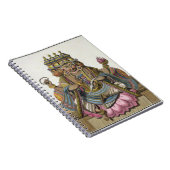 Brahmaの「補助旅行からの作成のヒンズー教の神、 ノートブック (右側)