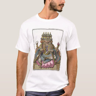 Brahmaの「補助旅行からの作成のヒンズー教の神、 Tシャツ