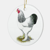 Brahma: 軽いオンドリ セラミックオーナメント (左)